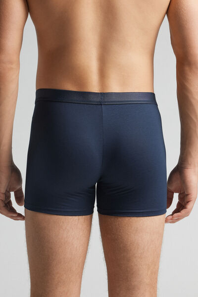 Logolu Premium Merserize Pamuklu Boxer