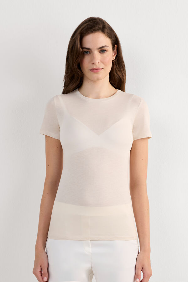 Camisola de Manga Curta em Algodão Ultrafresh