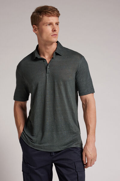 Linen Polo Shirt