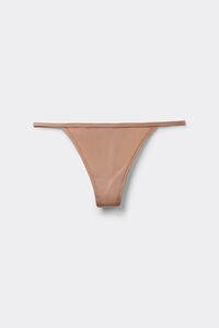 Thong with Ultralight Microfiber Straps