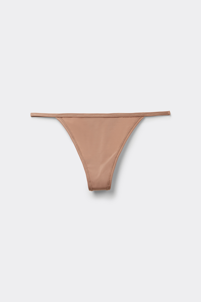 Thong with Ultralight Microfiber Straps