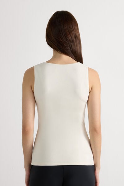 Fresh Bamboo Vest Top with Wide Straps