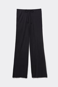 Pantaloni Lungi tip Palazzo din Ultranatural cu Cașmir