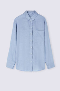 Plain-Weave Linen Shirt