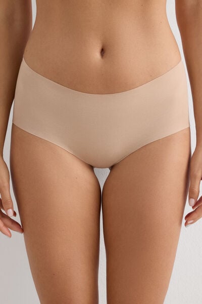 Shorty en coton sans couture