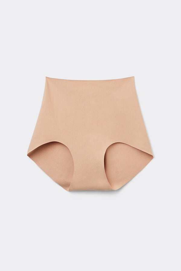 Light Shaping High-Waisted Cotton Briefs