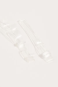 Bretelles transparentes pour soutien-gorge