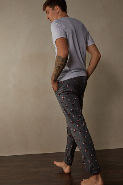 Cotton Interlock Grumpy Full Length Pants