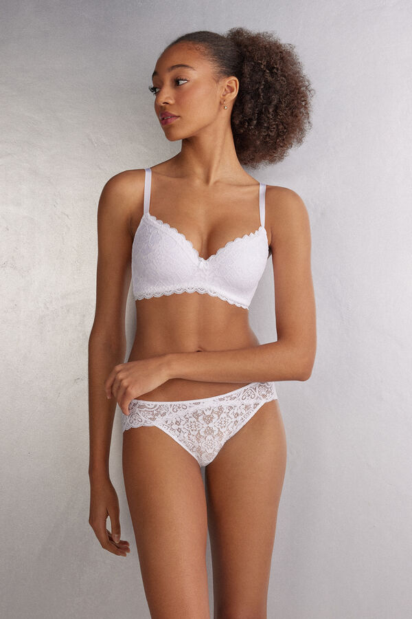 Adele Lace Triangle Bra