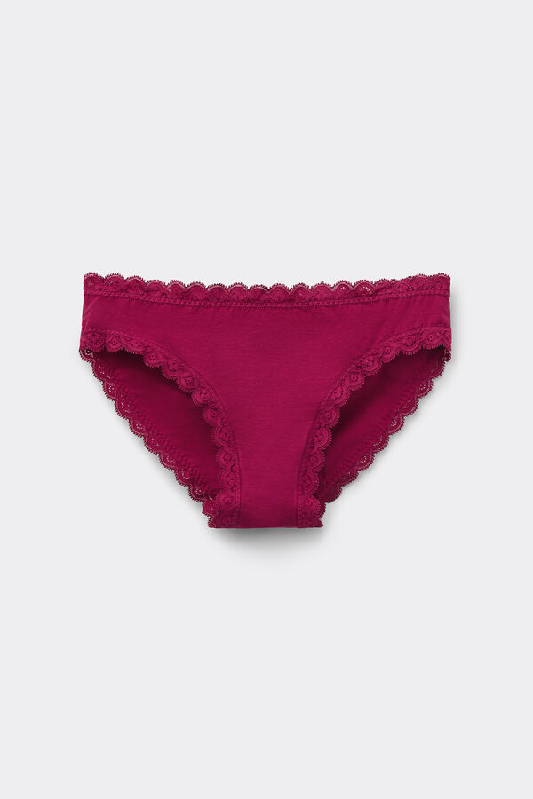 Cotton and Lace Knickers