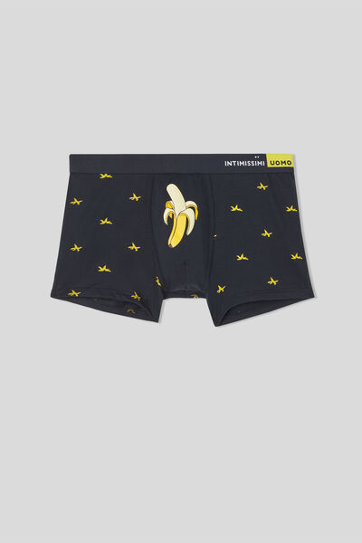 Boxeri Banane din Bumbac Supima® Elasticizat