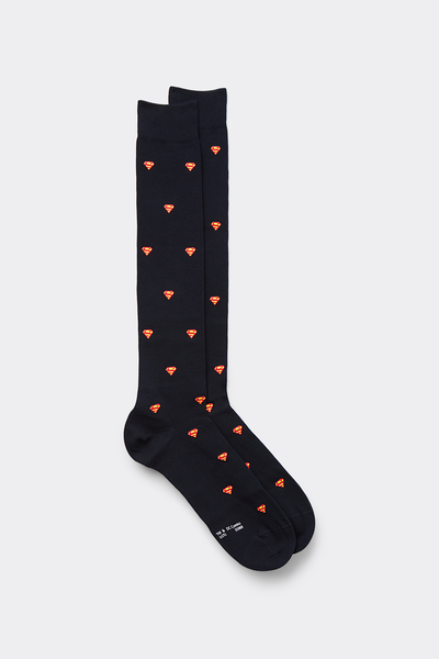 DC Comics Superman Cotton Knee Socks