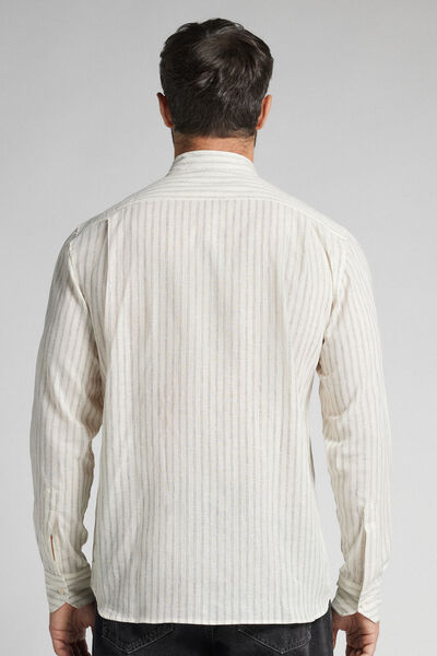 Camicia in Lino e Cotone