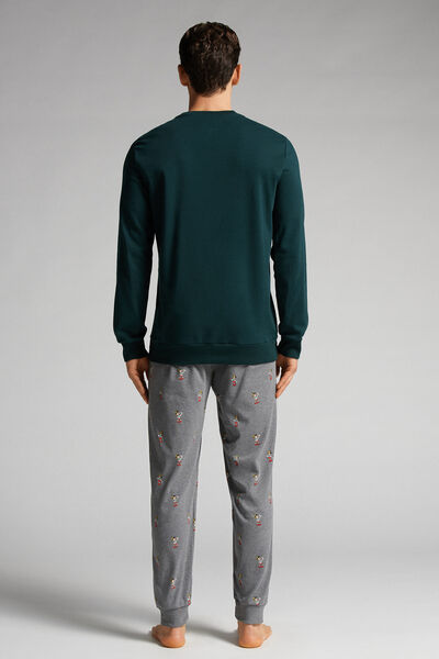©Disney Pinocchio Cotton Full-Length Pyjamas