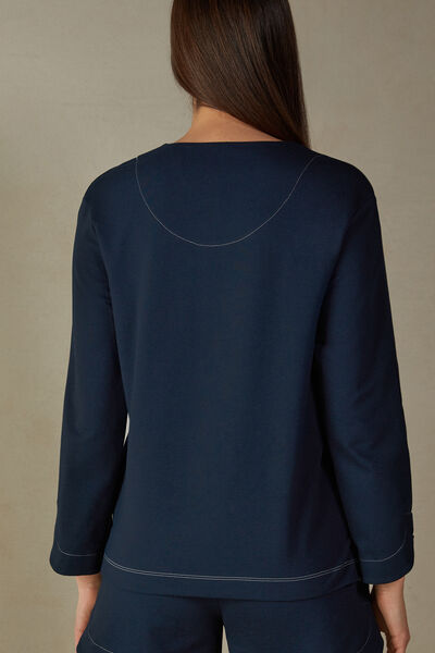 My Comfort Zone Organic Cotton Long-Sleeved Top