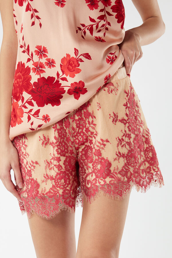 Flower Ballet Lace Shorts