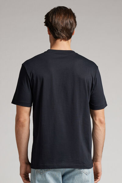 T-shirt regular fit en coton Superior ultra fin