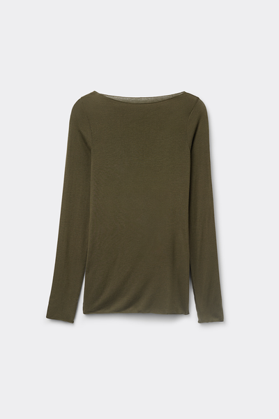 Boat Neck Modal Cashmere Ultralight Jumper
