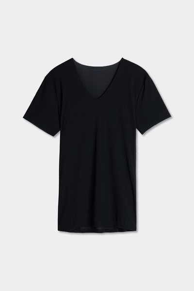 T-Shirt en Micro-Résille Sans Ourlet