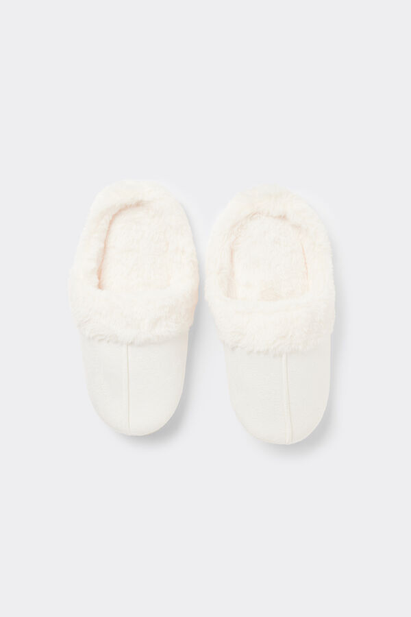 Pantufla Efecto Borreguito