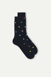 Krátké Ponožky ze Vzorované Bavlny