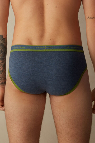 Slip aus Supima®-Stretch-Baumwolle mit Logo