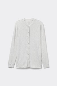 Chic Comfort Long-Sleeved Modal Pyjama Shirt