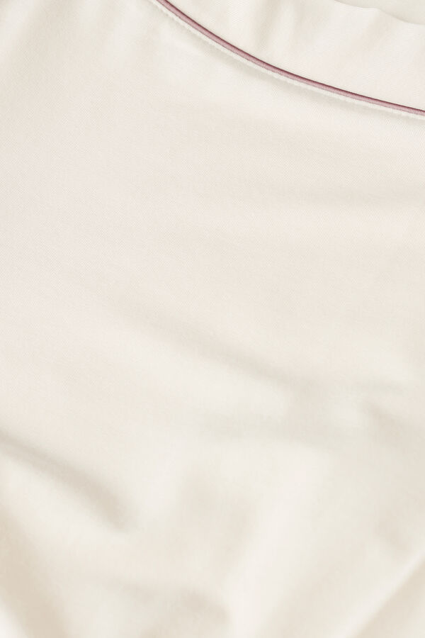 Modal Shorts with Contrasting Trim