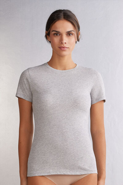 Short-Sleeved Ultrafresh Cotton Top