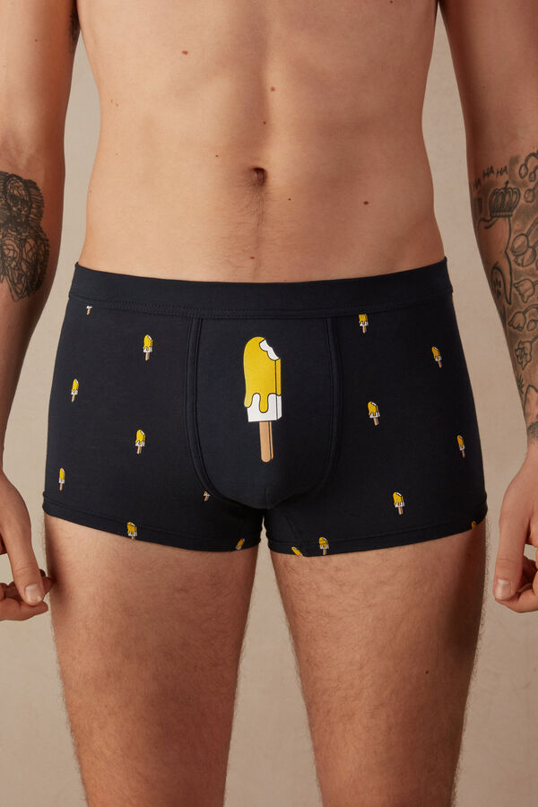 Ice Lolly Print Natural Fresh Supima® Cotton Boxers