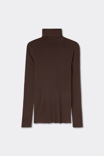 Modal Cashmere Ultralight High-Neck Top