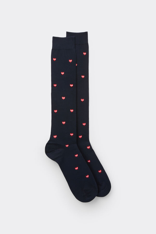 Calcetines Largos de Algod&oacute;n