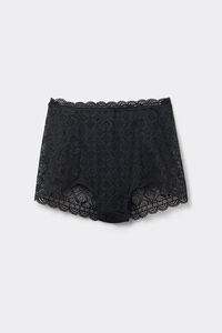 High-Rise Lace French Knickers