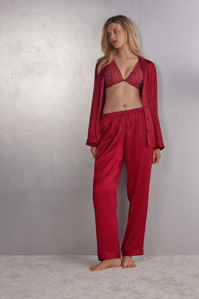 Silk Satin Trousers