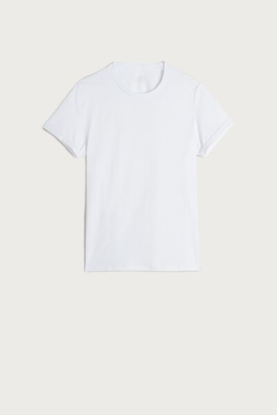 Short-Sleeved Superior Cotton Top