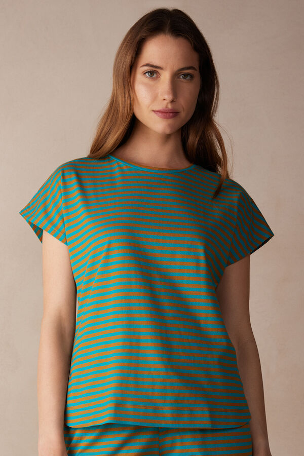 Summer Vibes Striped T-Shirt