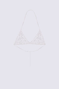 Reggiseno a Triangolo in Strass