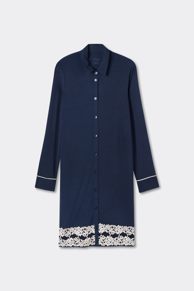 Chemise de nuit ouverte devant PRETTY FLOWER