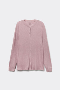 Chic Comfort Long-Sleeved Modal Pyjama Shirt