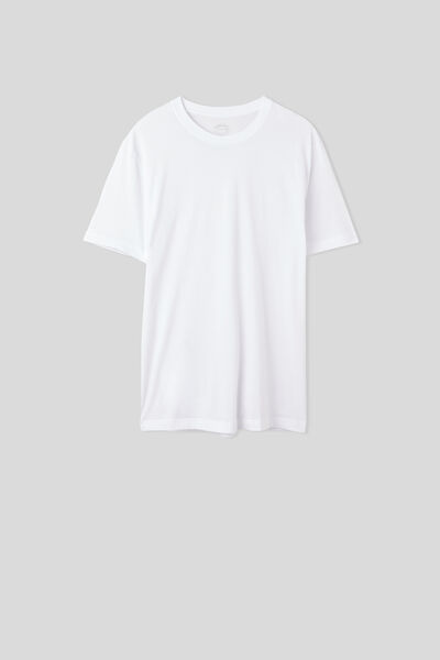 T-Shirt Regular Fit in Cotone Superior Extrafine