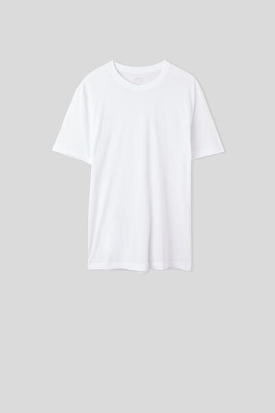 T-shirt o Regularnym Kroju z Bawełny Supima® Extrafine