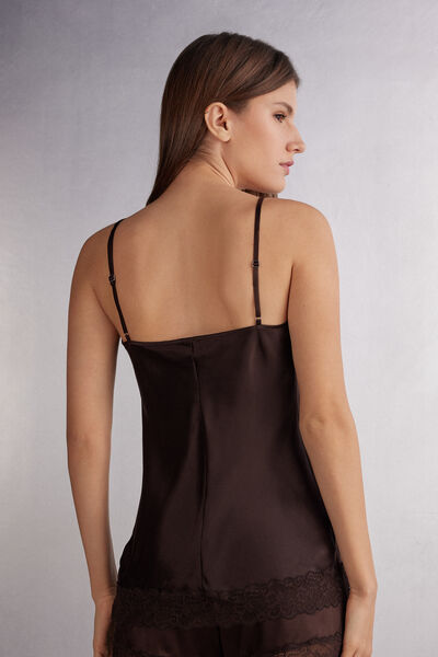 Lace and Silk Top