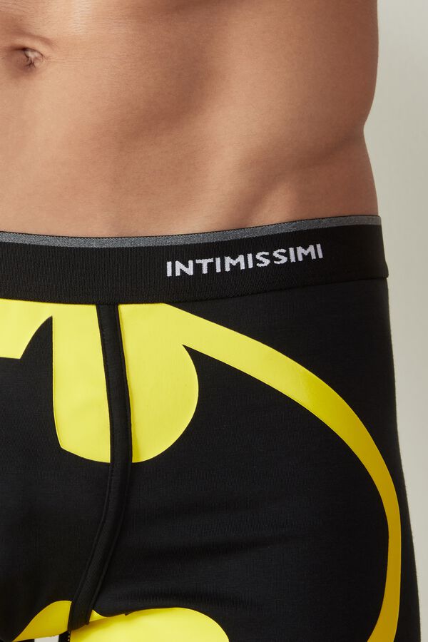 Batman Logo Print Boxers in Stretch Supima&reg; Cotton