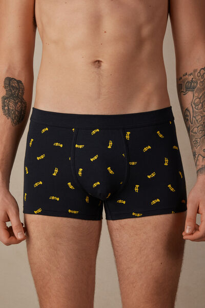 Boxershorts Trompeten aus elastischer Supima®-Baumwolle