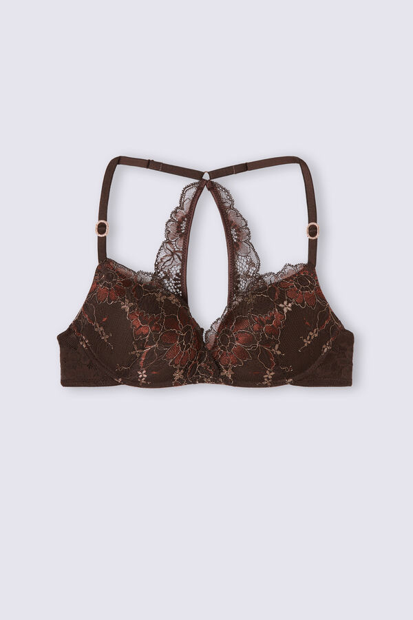 Buy Chocolate Brown Invisible Finish Bralette 10, Bras