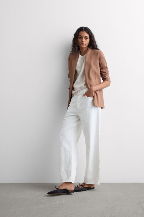 Heavyweight Cotton Button-Up Jacket