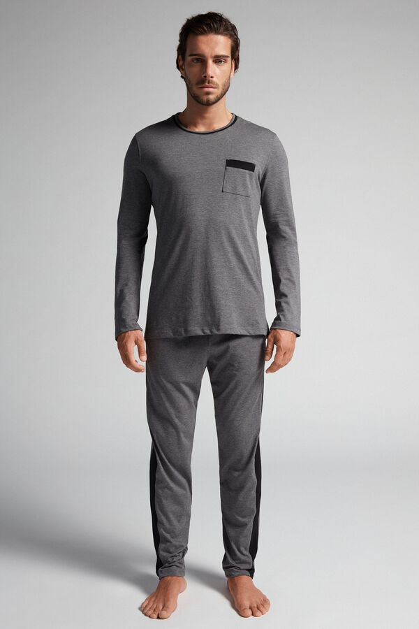 Long Basic Supima® Cotton Pyjamas