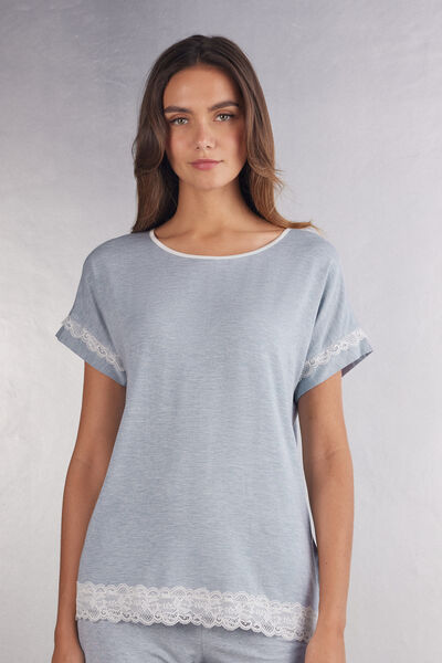 T-shirt manches courtes en modal