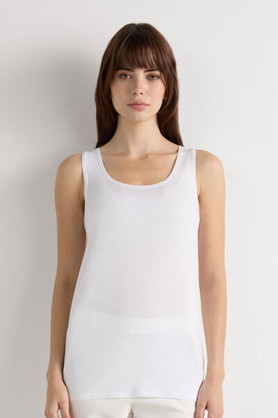 Long Micromodal Vest Top