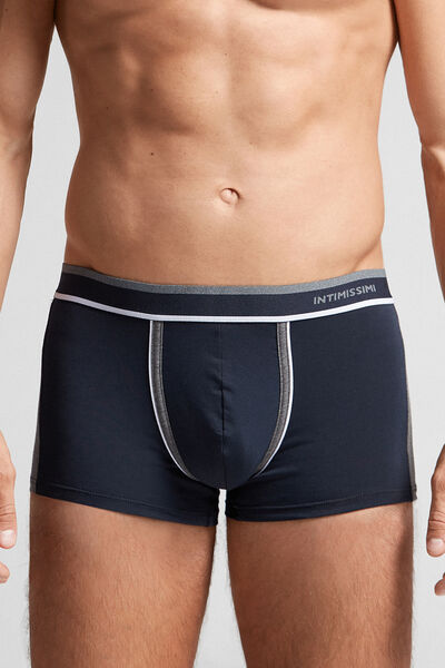 Boxer en coton Superior bicolore